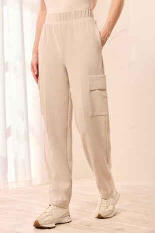 Pull On Ankle Pant With Cargo Pockets