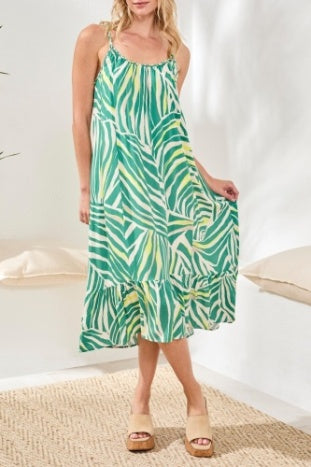 Sleeveless Dress With Lining