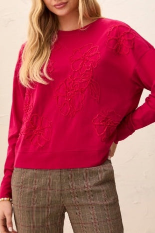 Long Sleeve Crew Neck Top