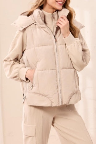 Quilted Puffer Vest