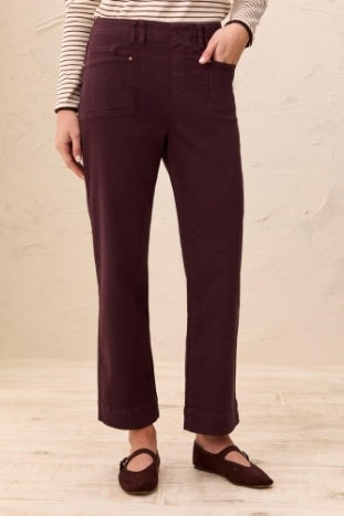 5 Pocket Pull On Ankle Pant