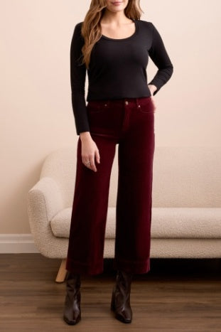 High Rise 5 Pocket Ankle Pant